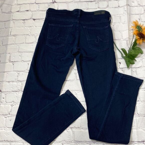 AG Adriano Goldschmidt The Legging Super Skinny Ankle‎ Stretch Jeans Navy - Picture 11 of 16